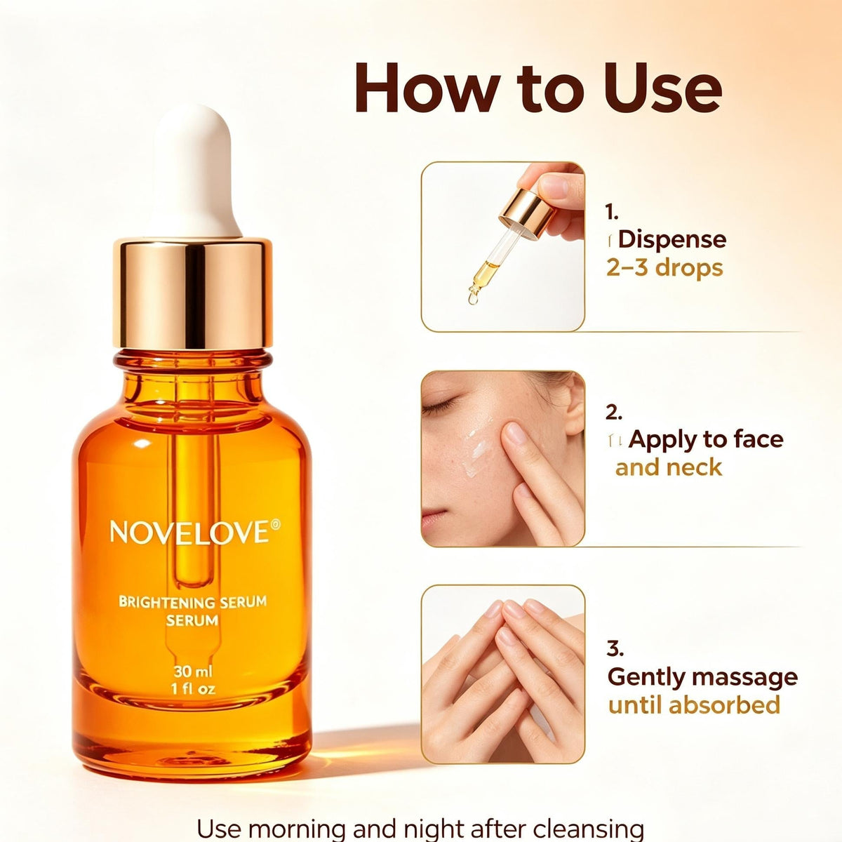 NOVELOVE® Brightening Serum